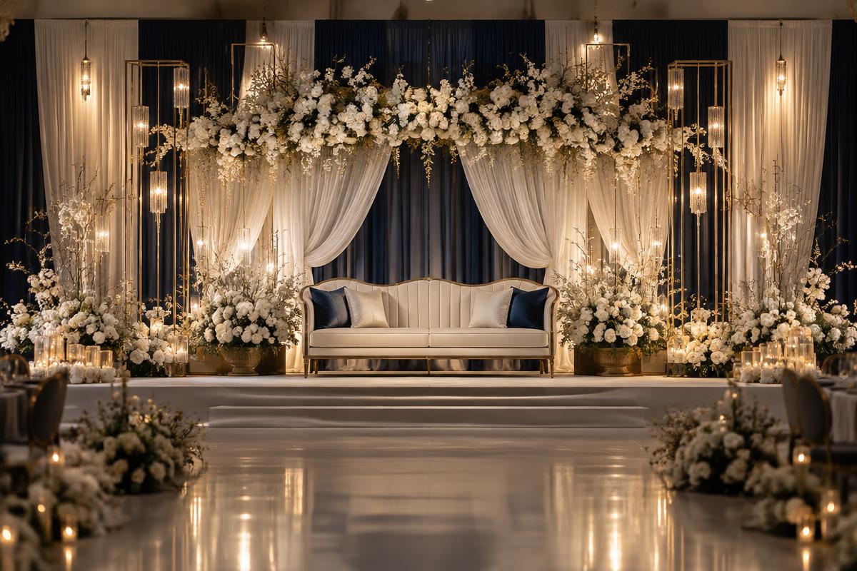Stage & backdrop